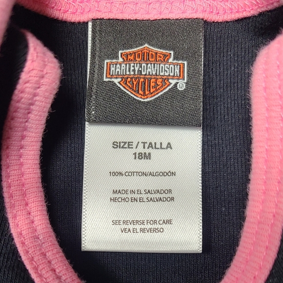 Harley Davidson onesie EUC. - Picture 2 of 2